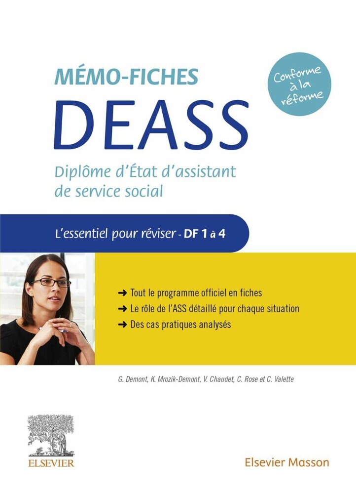 Mémo-Fiches DEASS - Diplôme d'État d'assistant de service social main product photo