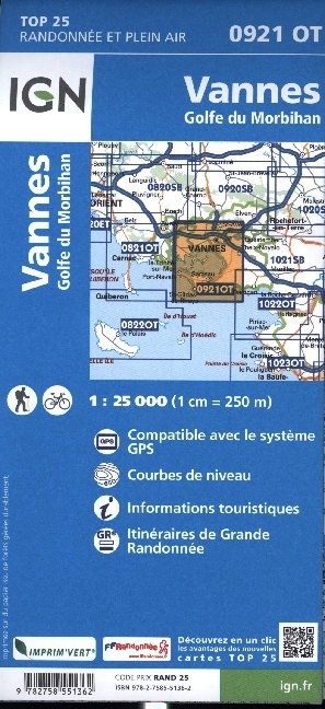 0921OT Vannes Golfe du Morbihan resistante main product photo