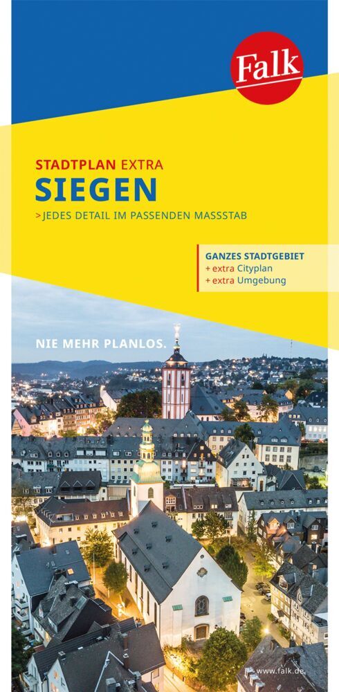 Falk Stadtplan Extra Siegen 1:17.000 main product photo