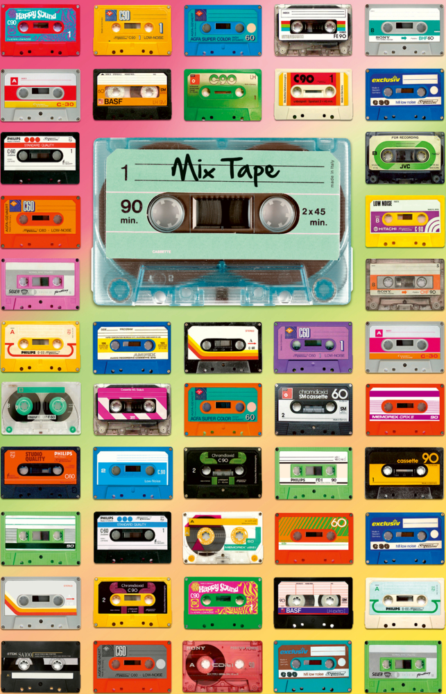 Ravensburger Puzzle Moment 12962 Mix Tape - 200 Teile Puzzle für Erwachsene und Kinder ab 8 Jahren main product photo
