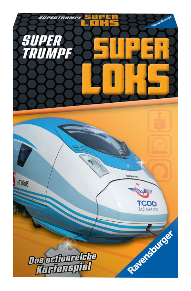Ravensburger Kartenspiel, Supertrumpf Superloks 20697, Quartett und Trumpf-Spiel für Technik-Fans ab 7 Jahren main product photo