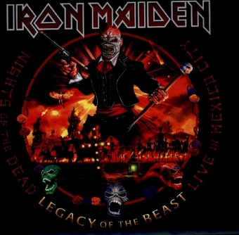 Nights Of The Dead Legacy Of The Beast - Live in Mexico City, 2 Audio-CD