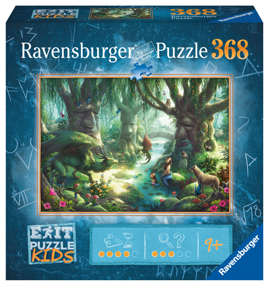 Ravensburger EXIT Puzzle Kids - 12955 Der magische Wald - 368 Teile Puzzle für Kinder ab 9 Jahren, Kinderpuzzle main product photo