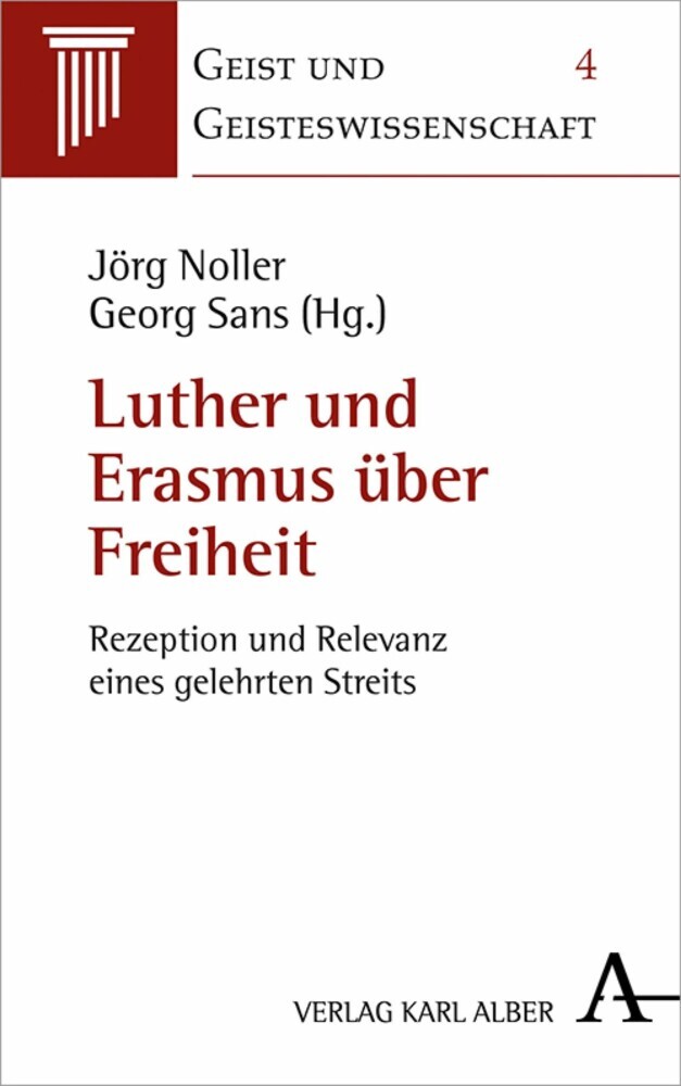 Luther und Erasmus über Freiheit main product photo