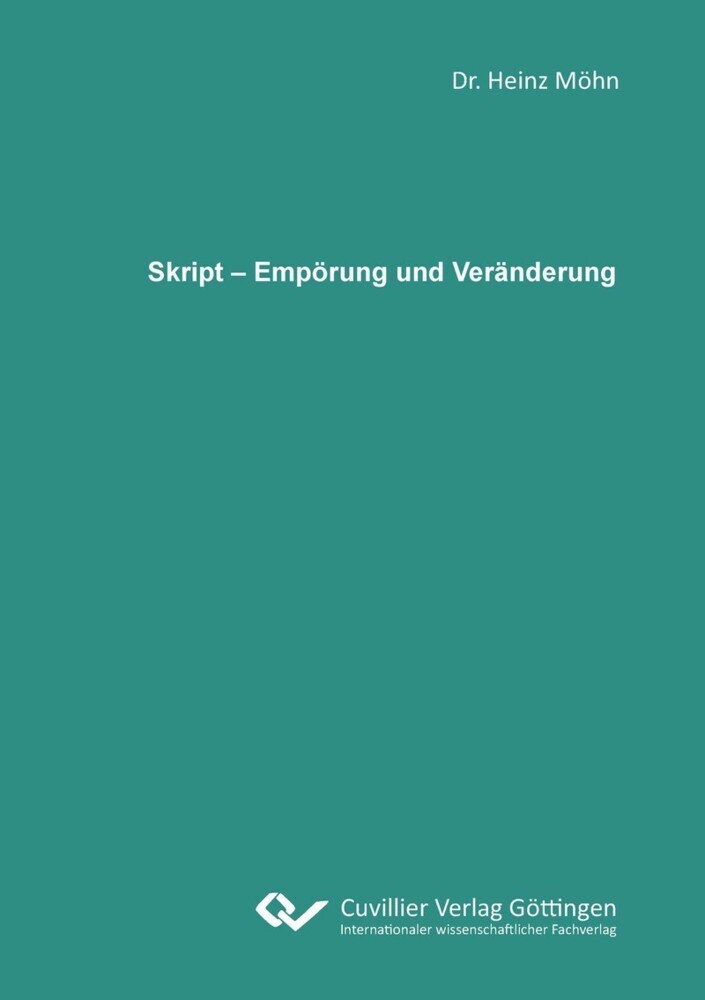 Skript - Empörung und Veränderung main product photo
