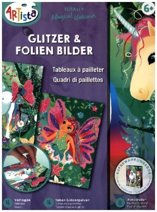 Glitzer & Folien Bilder Einhorn