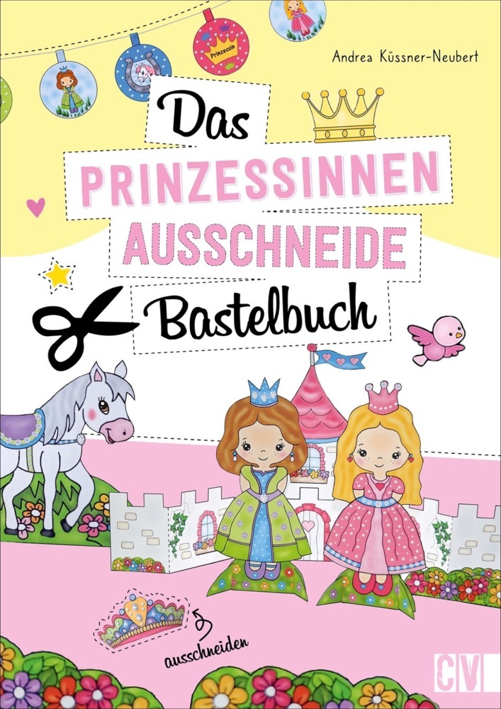 Das Prinzessinnen-Ausschneide-Bastelbuch main product photo