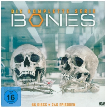Bones - Komplettbox Staffel 1-12. Staffel.1-12, 66 DVD