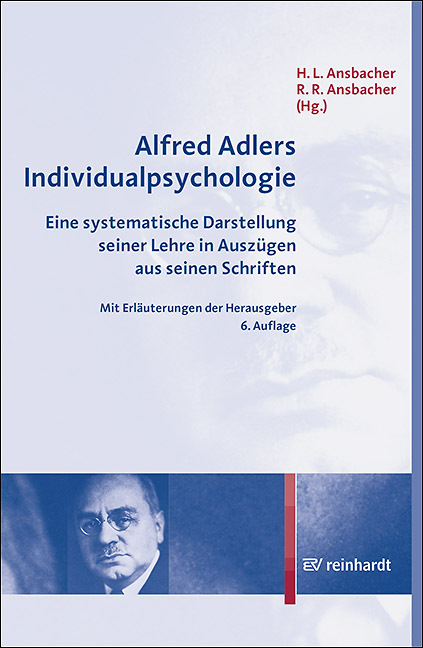 Alfred Adlers Individualpsychologie main product photo