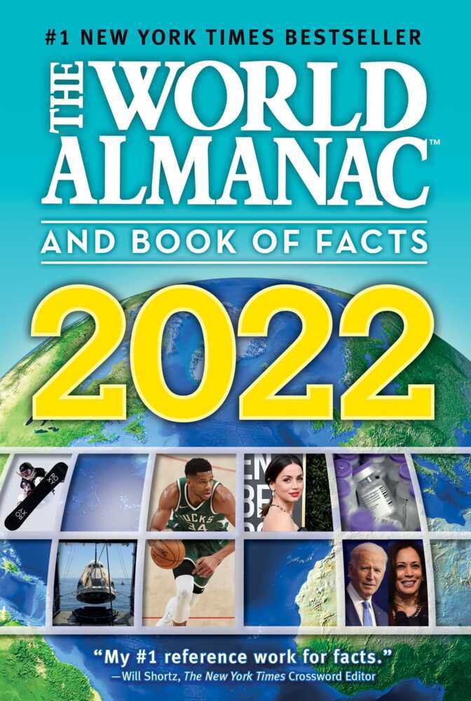 The World Almanac and Book of Facts 2022 main product photo