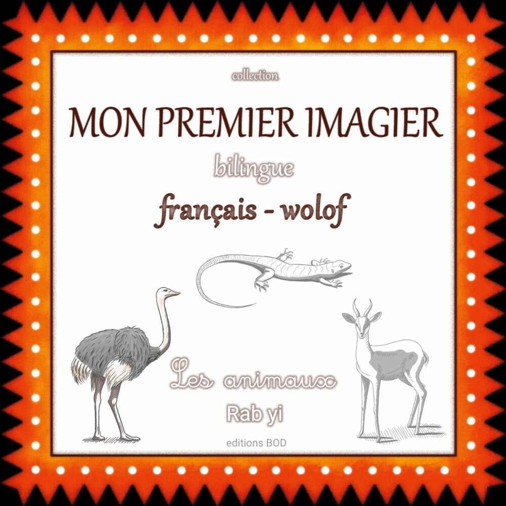 Mon premier imagier bilingue français wolof main product photo