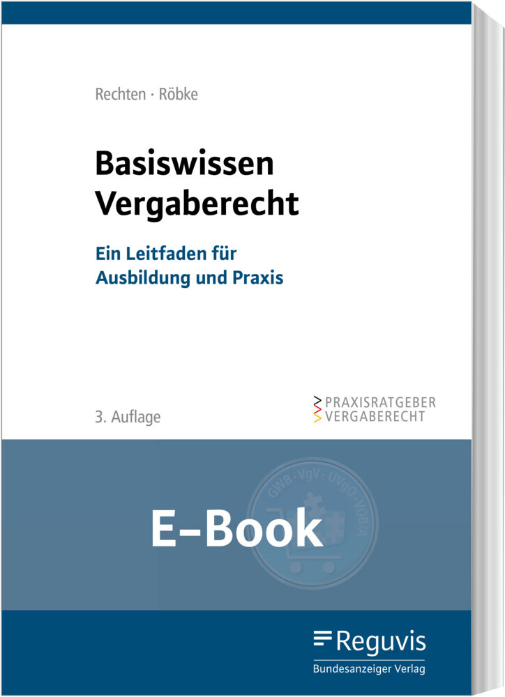 Basiswissen Vergaberecht (E-Book) main product photo