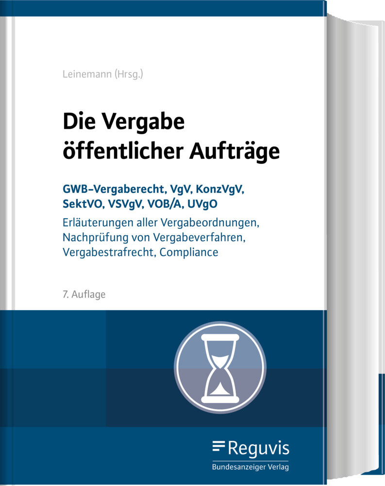 Die Vergabe öffentlicher Aufträge (E-Book) main product photo