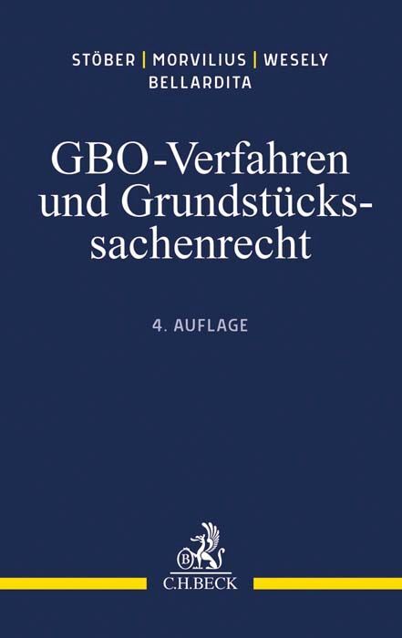 GBO-Verfahren und Grundstückssachenrecht main product photo