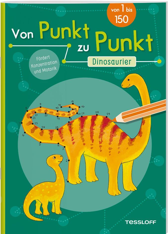 Von Punkt zu Punkt. Dinosaurier main product photo