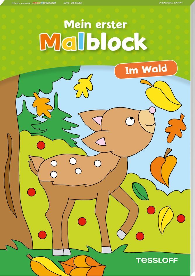 Mein erster Malblock. Im Wald main product photo
