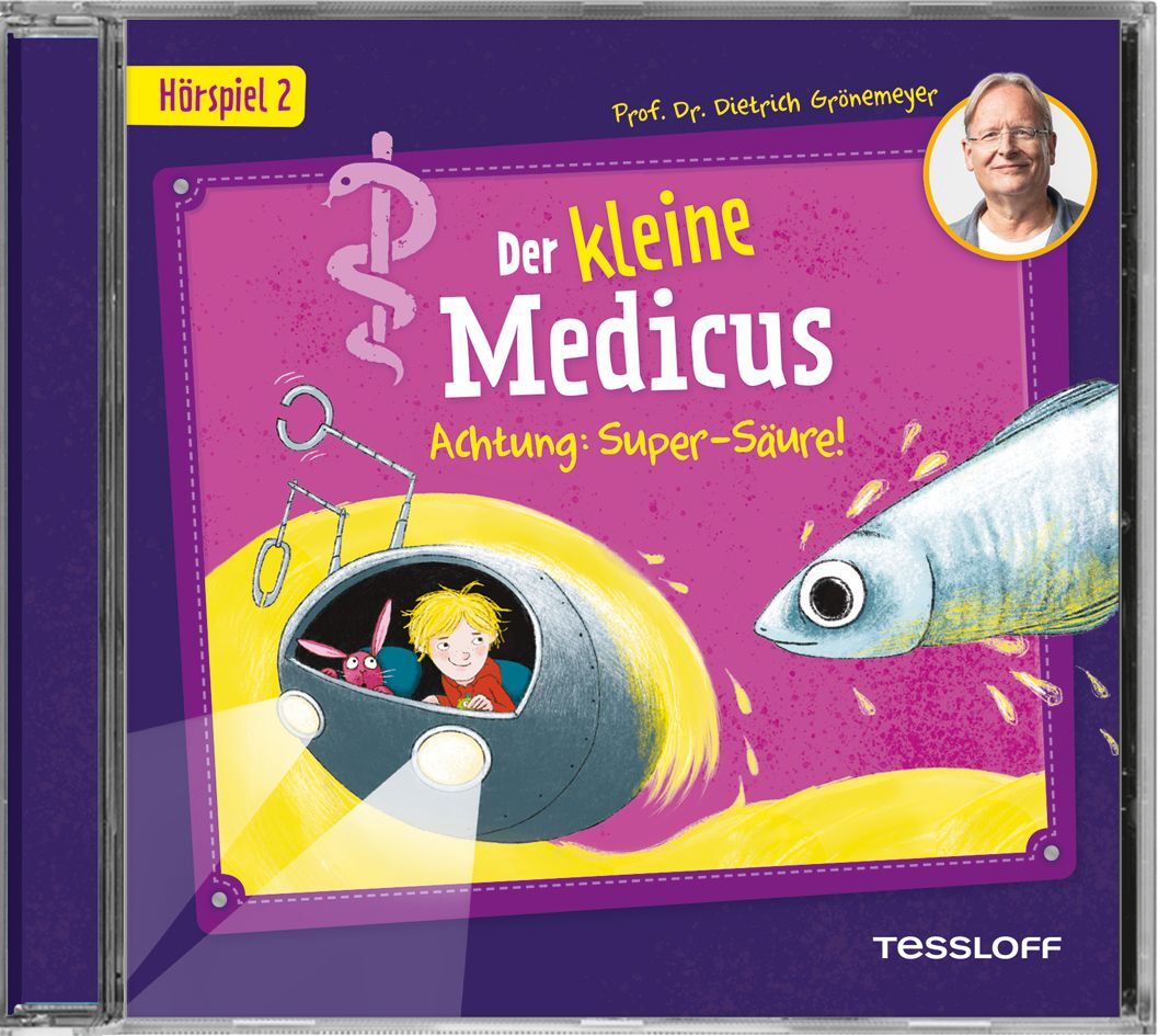 Der kleine Medicus. Hörspiel 2: Achtung: Super-Säure!, Audio-CD main product photo