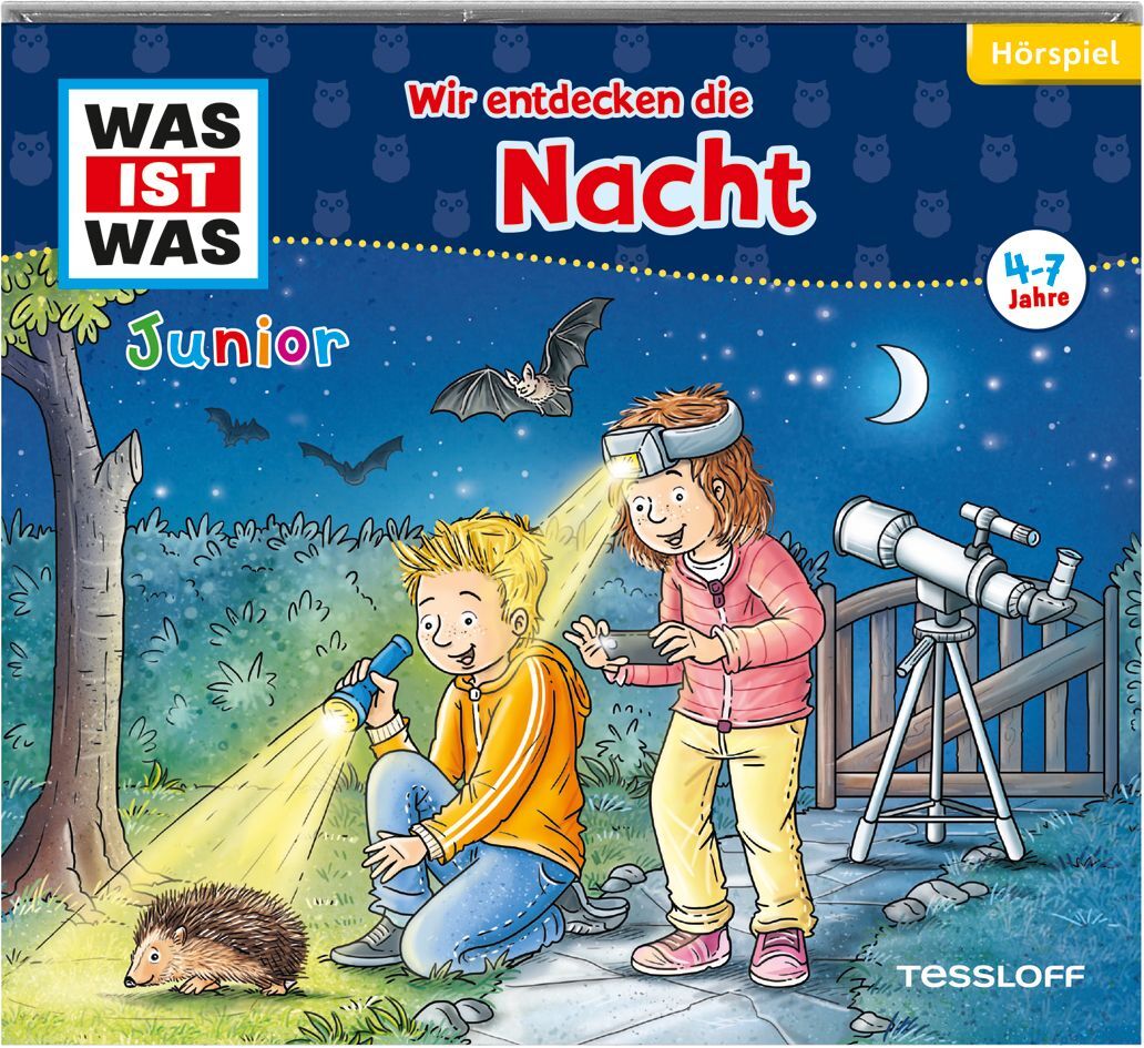 WAS IST WAS Junior Hörspiel Wir entdecken die Nacht, Audio-CD main product photo