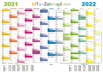 Kita-Jahresplaner 2021/2022
