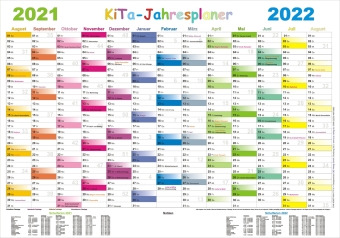Kita-Jahresplaner 2021/2022-Set