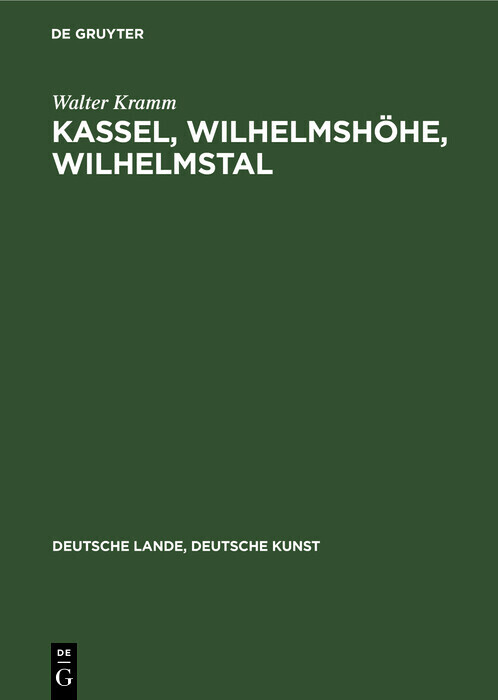 Kassel, Wilhelmshöhe, Wilhelmstal main product photo