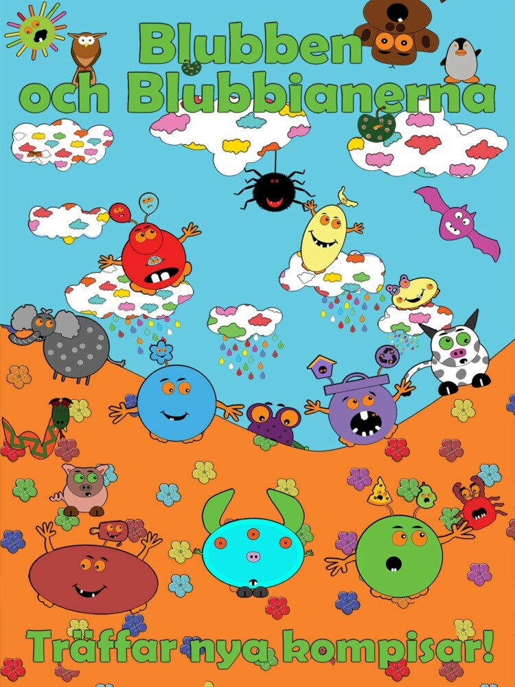 Blubben och Blubbianerna träffar nya kompisar main product photo