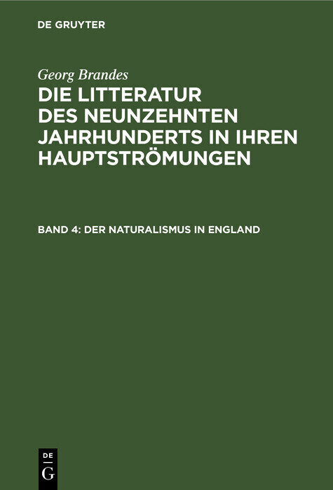 Der Naturalismus in England main product photo