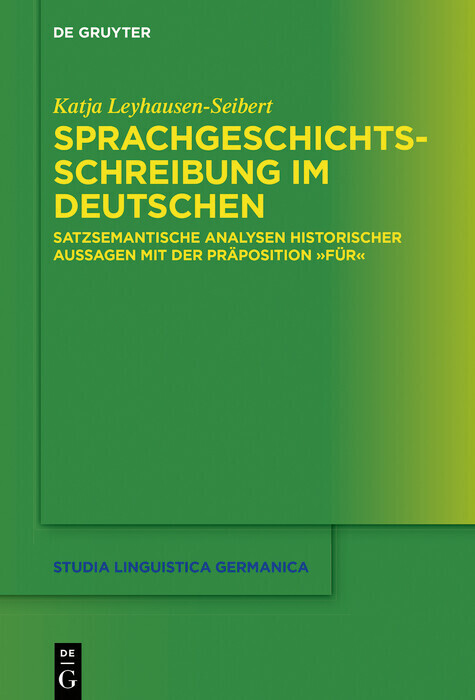 Sprachgeschichtsschreibung im Deutschen main product photo