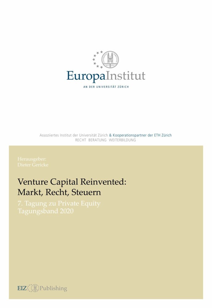 Venture Capital Reinvented: Markt, Recht, Steuern main product photo