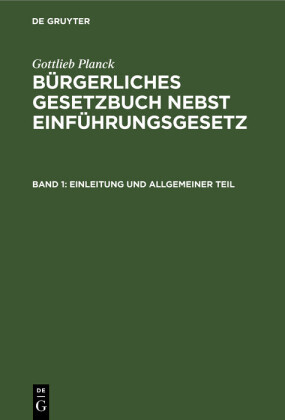 Einleitung und Allgemeiner Teil