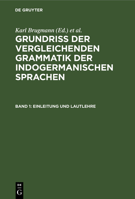Einleitung und Lautlehre main product photo