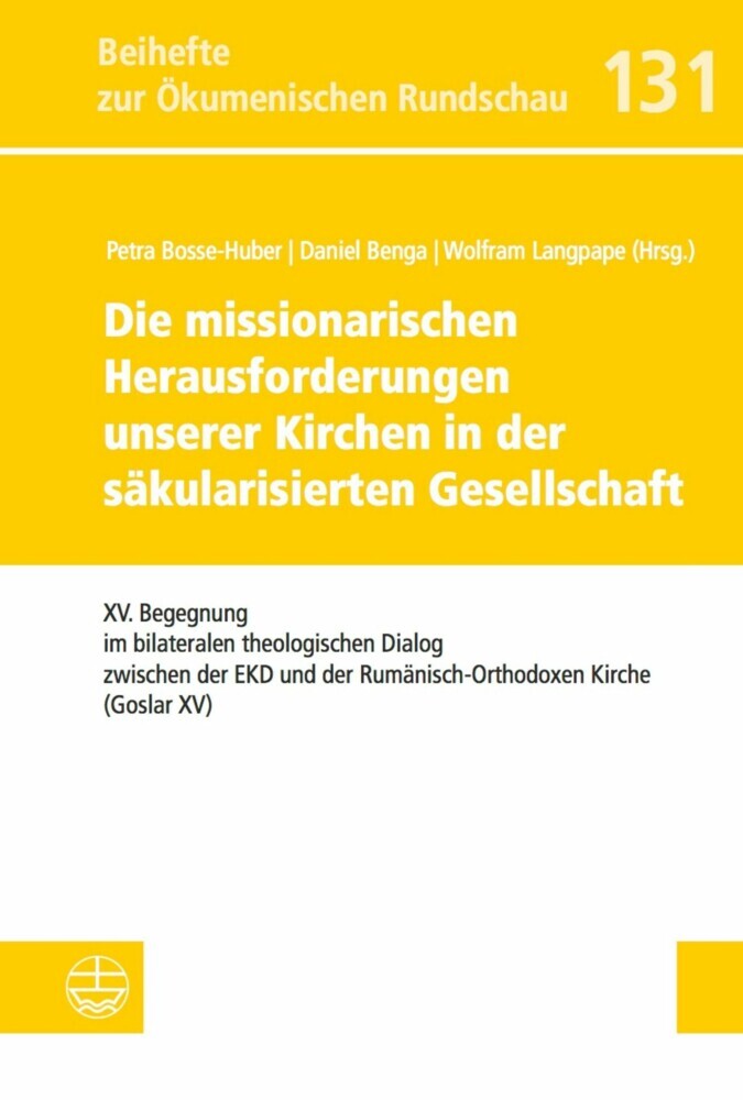 Die missionarischen Herausforderungen unserer Kirchen in der säkularisierten Gesellschaft main product photo