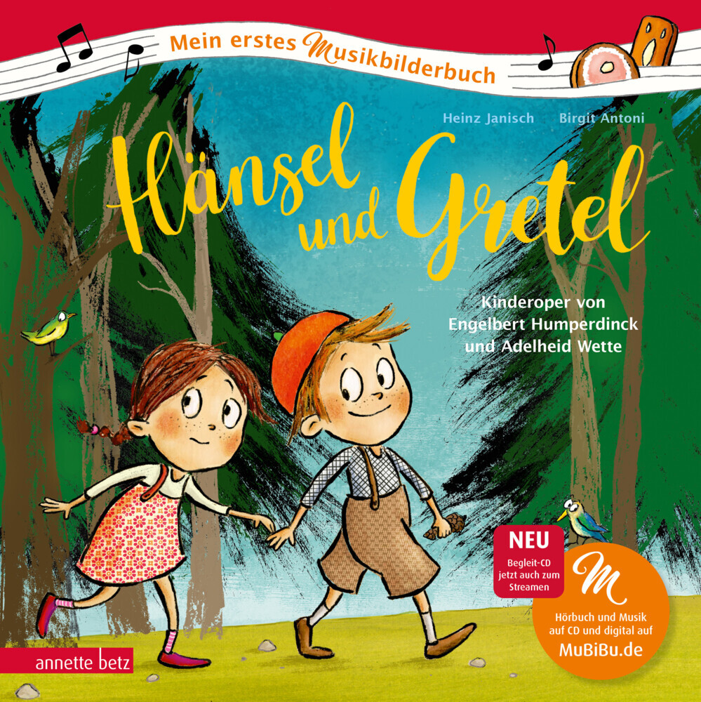 Hänsel und Gretel (Mein erstes Musikbilderbuch mit CD und zum Streamen, Bd.) main product photo