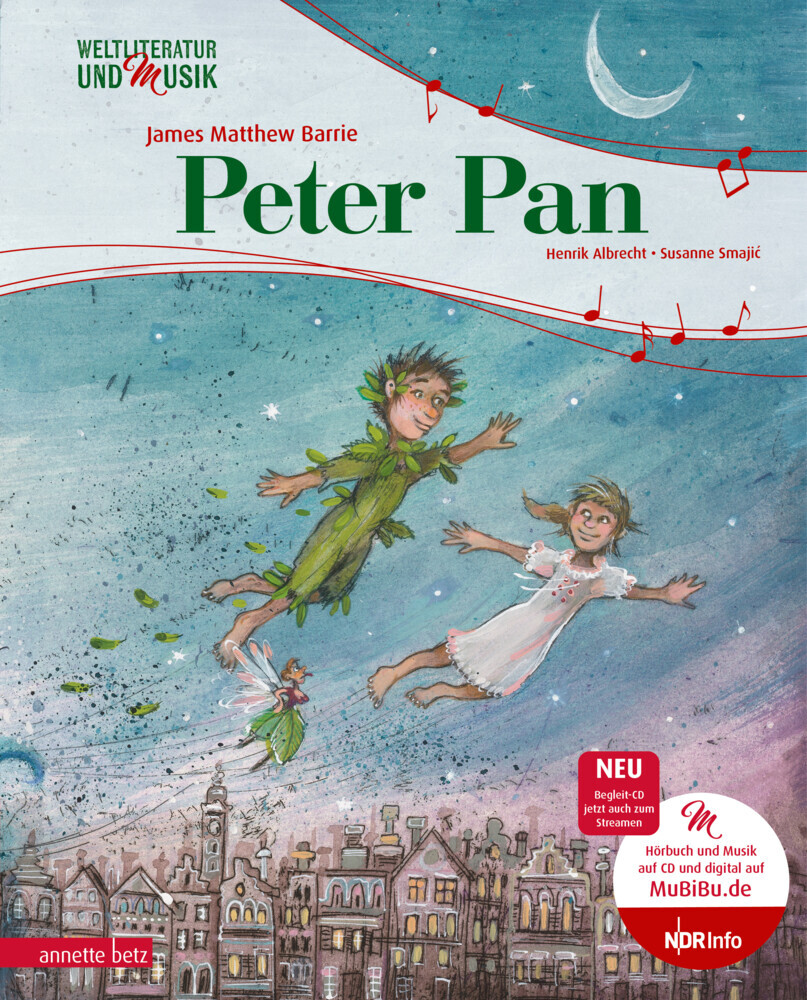 Peter Pan (Weltliteratur und Musik mit CD und zum Streamen, Bd.) main product photo