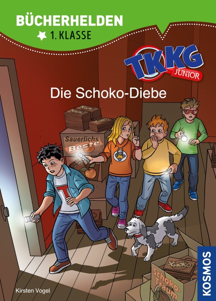 TKKG Junior, Bücherhelden 1. Klasse, Die Schoko-Diebe main product photo