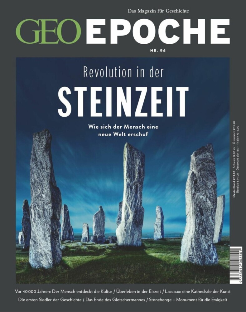 GEO Epoche 96/2019 - Revolution in der Steinzeit main product photo