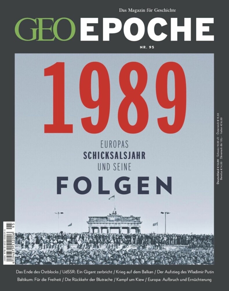 GEO Epoche 95/19 - 1989 main product photo