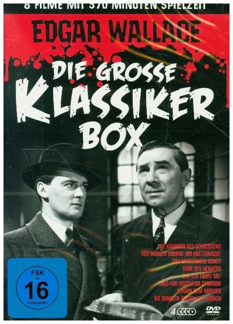 Edgar Wallace Die große Klassikerbox, 1 DVD main product photo