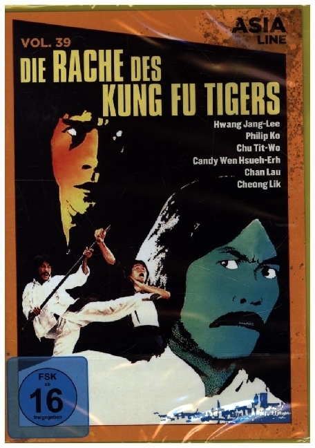 Asia Line: Die Rache des Kung Fu Tigers, 1 DVD main product photo