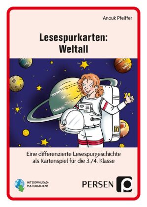 Lesespurkarten: Weltall, m. 1 Beilage