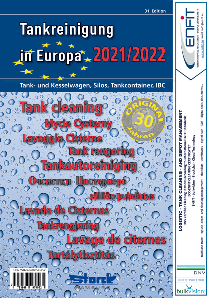 Tankreinigung in Europa 2021/2022 main product photo