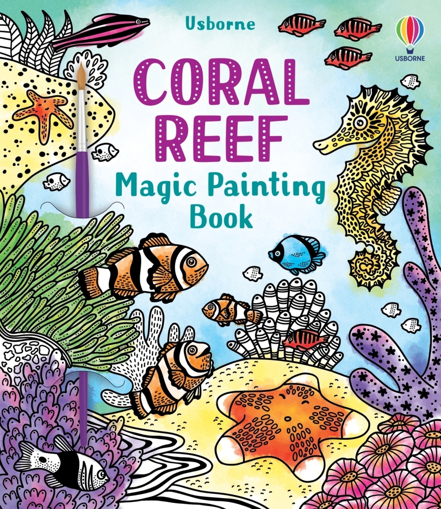 Coral Reef Magic Painting Book main product photo