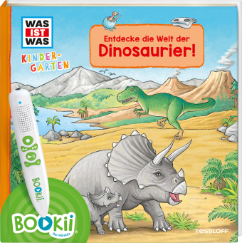 BOOKii® WAS IST WAS Kindergarten Entdecke die Welt der Dinosaurier!