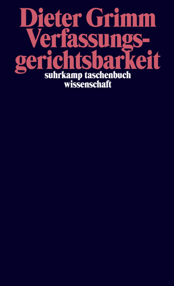 Verfassungsgerichtsbarkeit main product photo