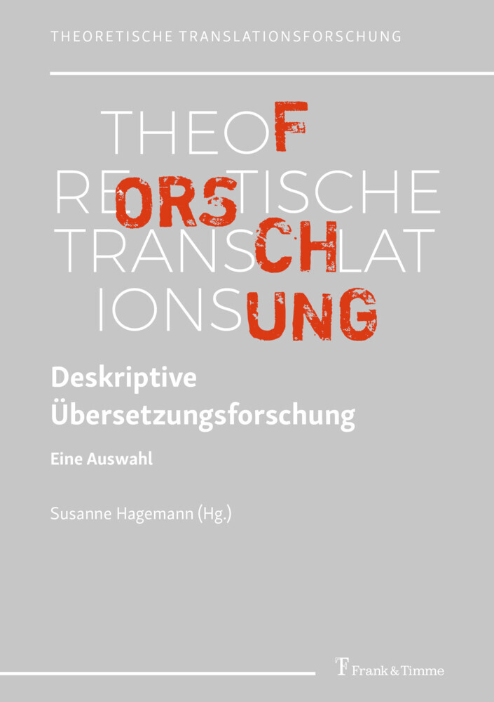 Deskriptive Übersetzungsforschung main product photo