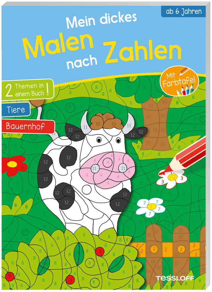 Mein dickes Malen nach Zahlen. Ab 6 Jahren main product photo