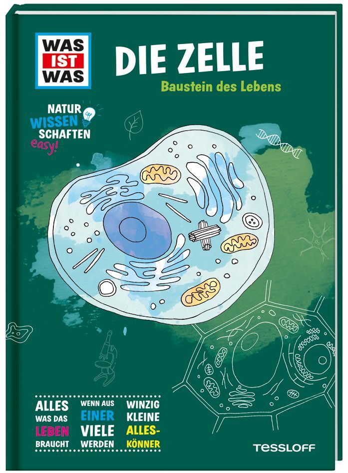 WAS IST WAS Naturwissenschaften easy! Biologie. Die Zelle main product photo