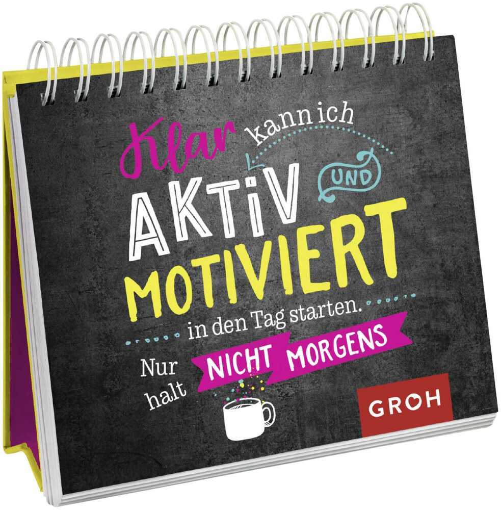 Klar kann ich aktiv und motiviert in den Tag starten. Nur halt nicht morgens. main product photo