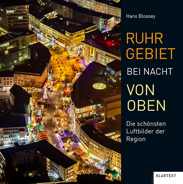 Ruhrgebiet bei Nacht von oben main product photo