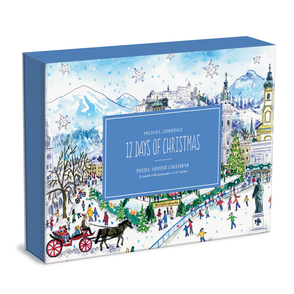 Michael Storrings 12 Days of Christmas Advent Puzzle Calendar main product photo
